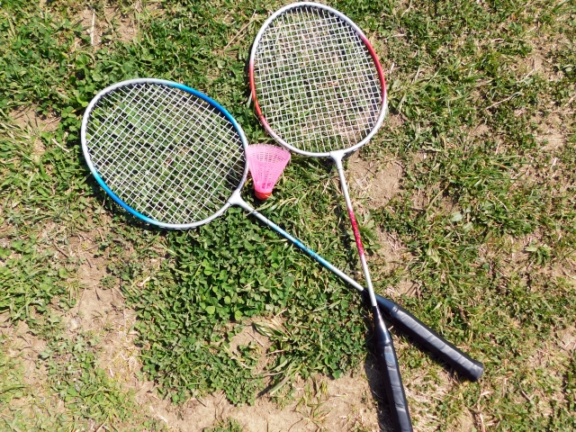 バドミントンのラケット